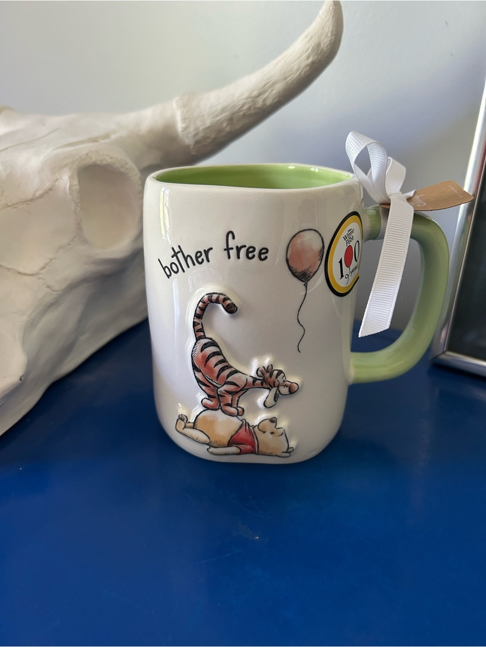 Rae Dunn Disney Winnie the Pooh Pooh Bear Tigger Bother Free Mug